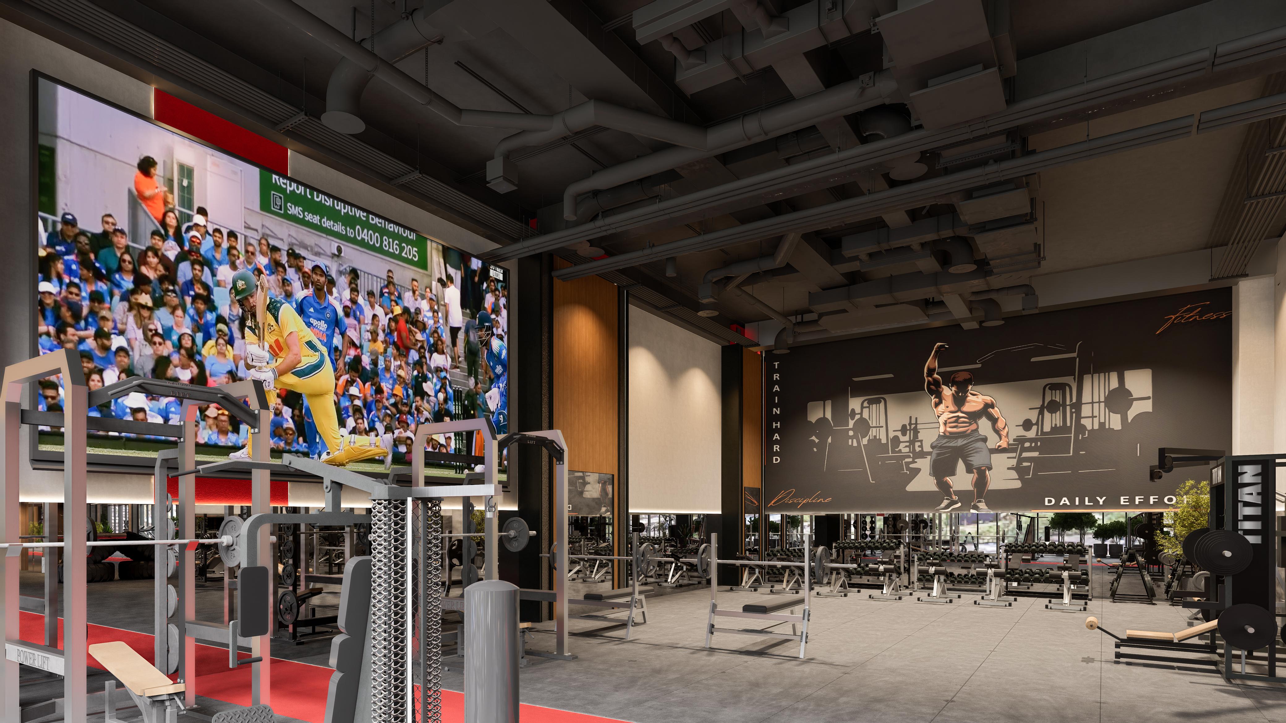 OXA 7 Gym Floor
