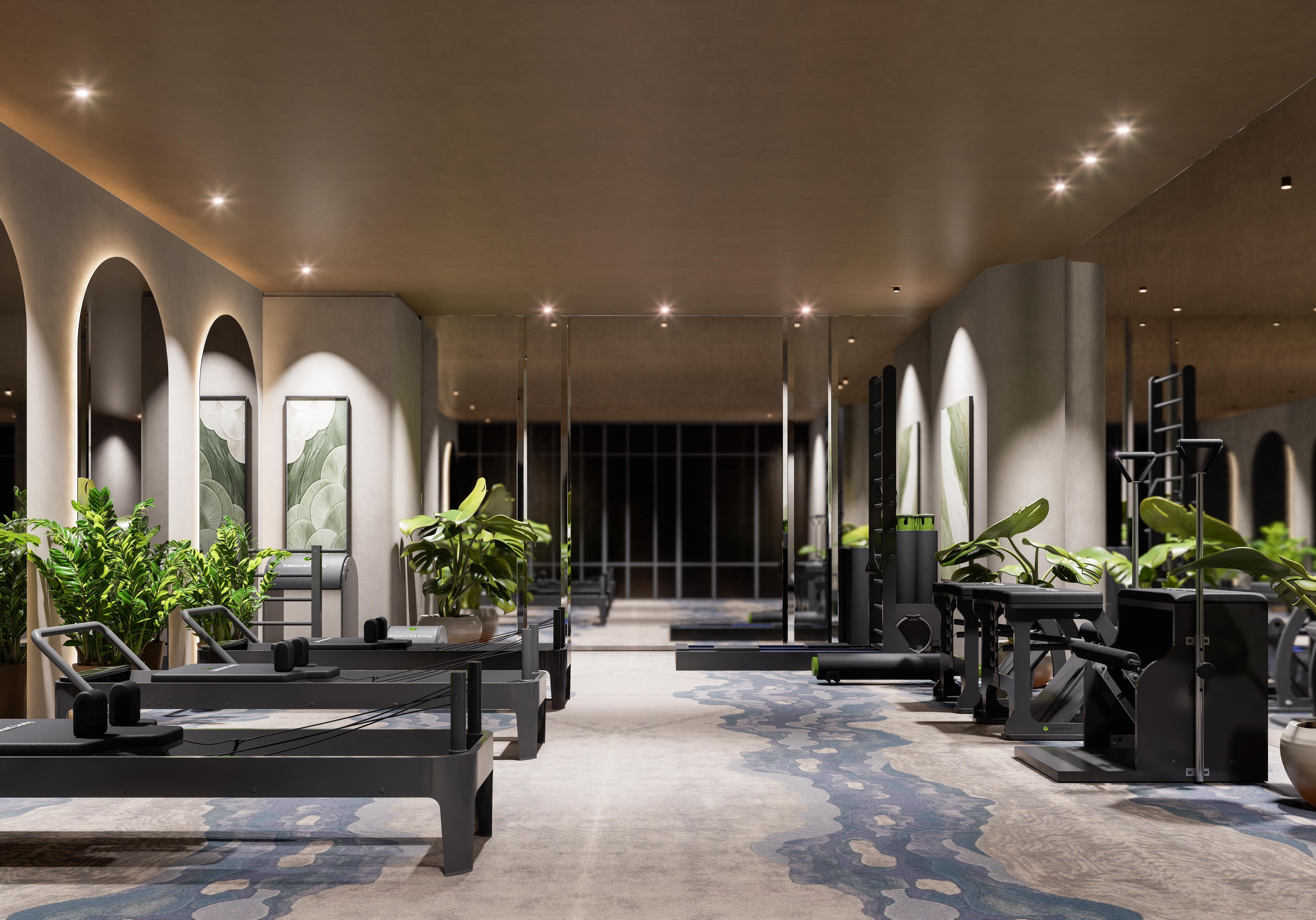 Pilates Studio Arched Interior